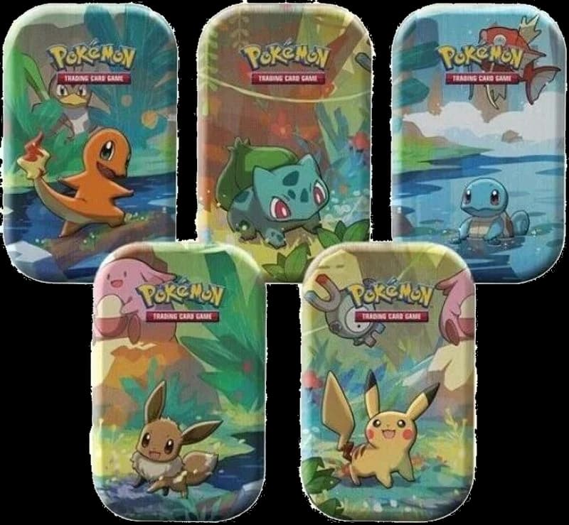Kanto Friends Mini Tin [Set of 5]