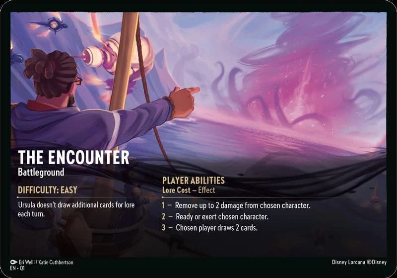 The Encounter // A Dark Realm - Battleground (Oversized)