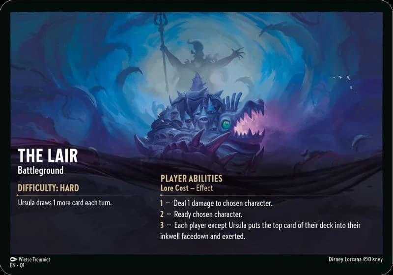 The Lair // Infinite Wrath - Battleground (Oversized)