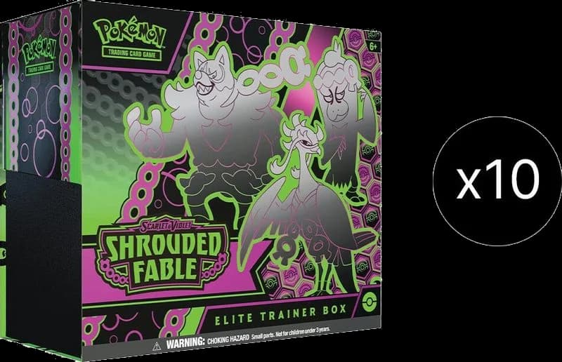 Shrouded Fable Elite Trainer Box Case