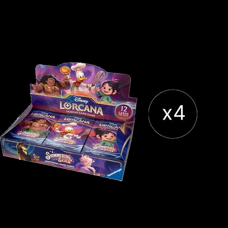 Disney Lorcana: Shimmering Skies Booster Box Case
