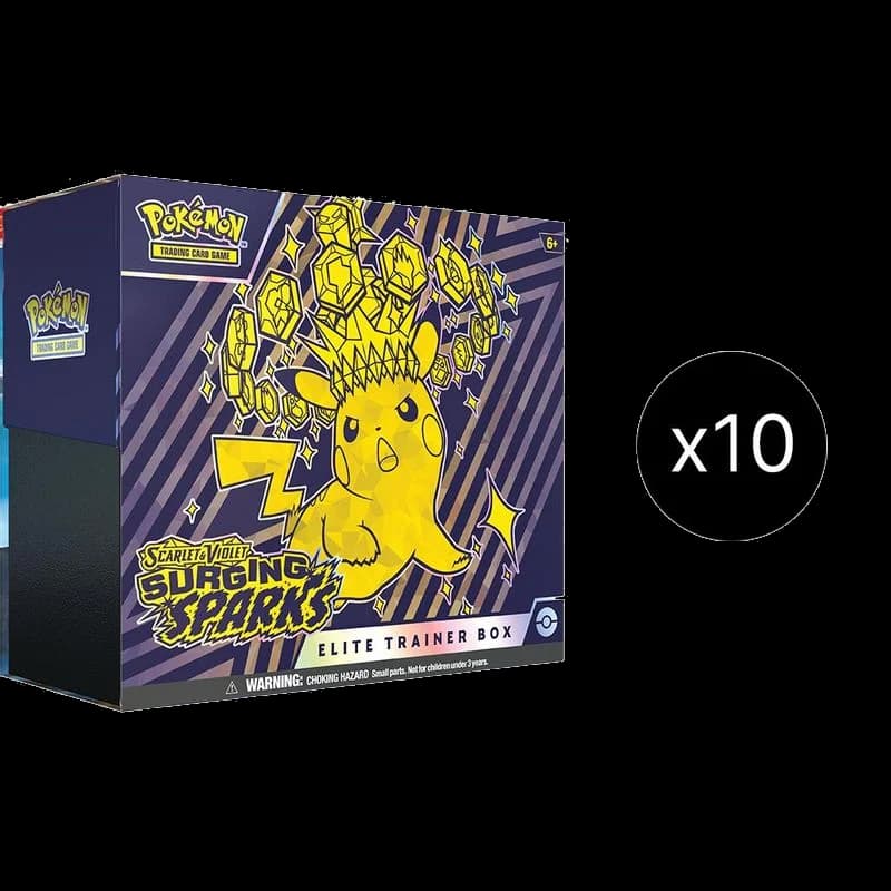 Surging Sparks Elite Trainer Box Case