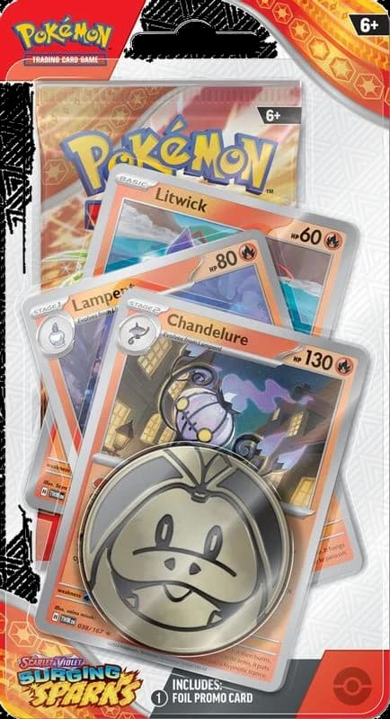 Surging Sparks Premium Checklane Blister [Chandelure]