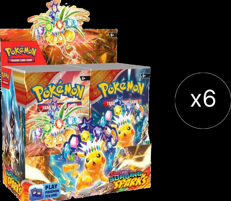 Surging Sparks Booster Box Case