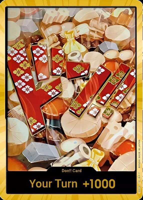 DON!! Card (Oden) (Gold)