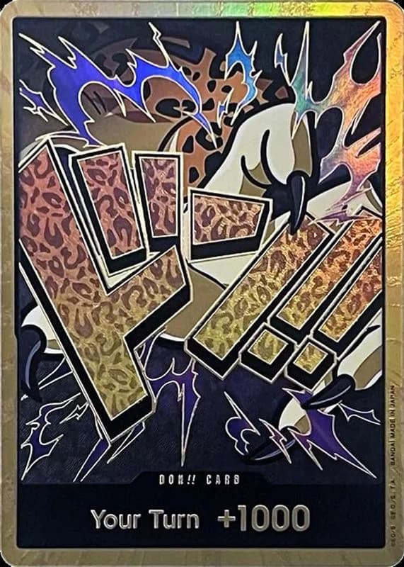 DON!! Card (Rob Lucci) (Gold)