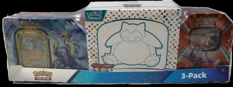 Costco Pokemon Collector 3-Pack: Scarlet & Violet 151 ETB + Paldea Legends Tins