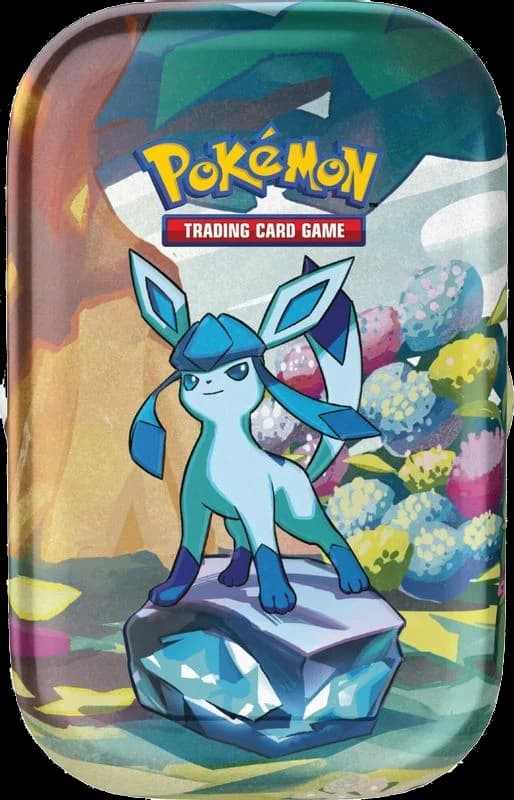 Prismatic Evolutions Mini Tin [Glaceon]
