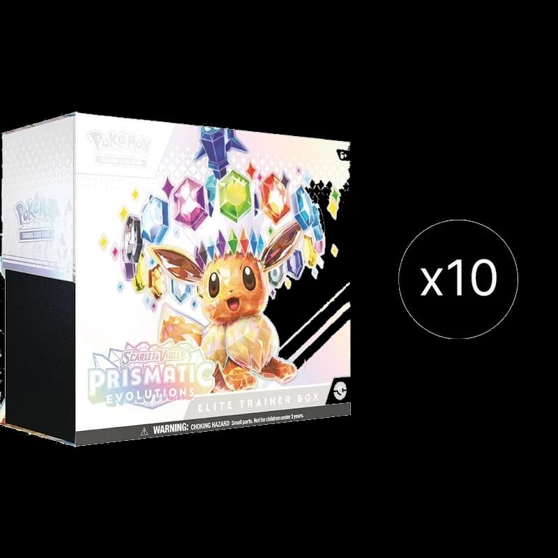 Prismatic Evolutions Elite Trainer Box Case