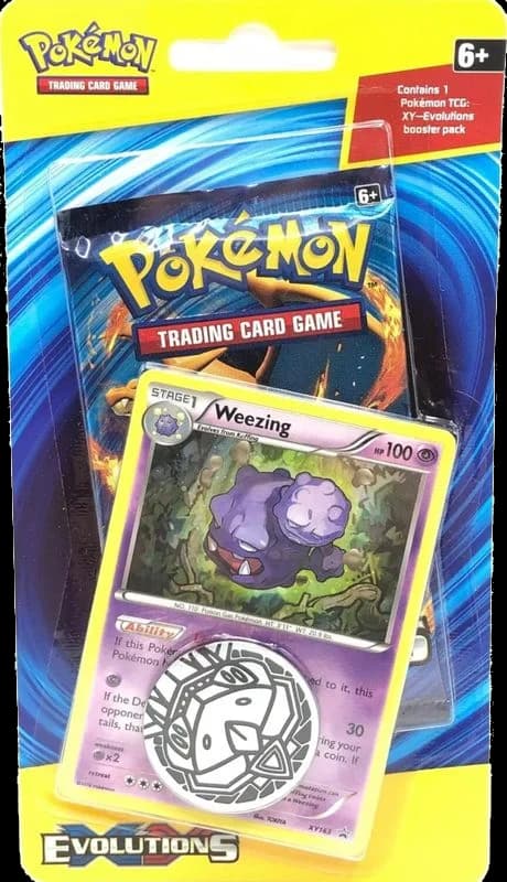 XY Evolutions Single Pack Blister [Weezing]