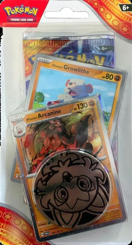 Surging Sparks Single Pack Blister [Hisuian Arcanine]
