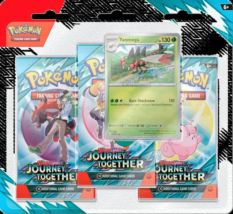 Journey Together 3 Pack Blister [Yanmega]