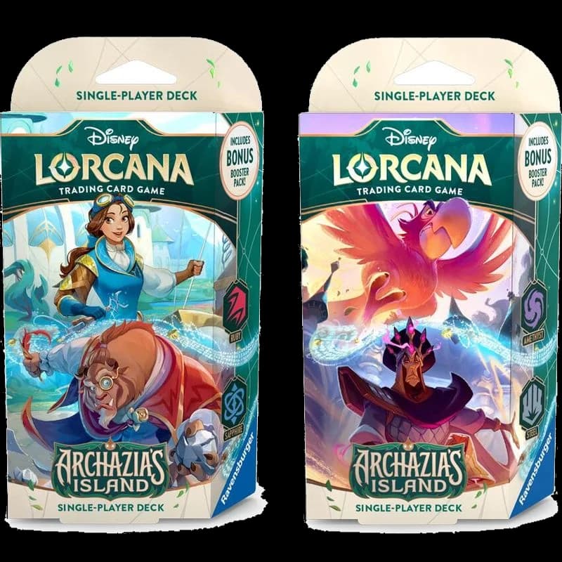 Disney Lorcana: Archazia's Island Starter Deck [Set of 2]