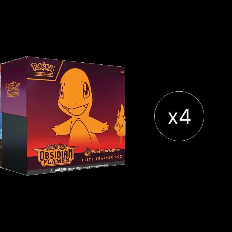 Obsidian Flames Pokemon Center Elite Trainer Box Case (Exclusive)