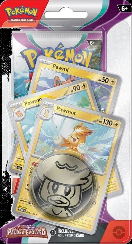 Paldea Evolved Premium Checklane Blister [Pawmot]