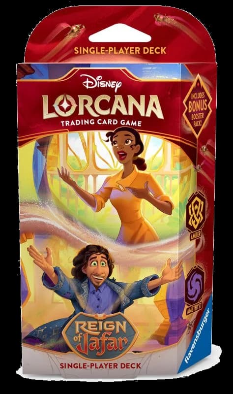 Disney Lorcana: Reign of Jafar Starter Deck (Amber & Amethyst)