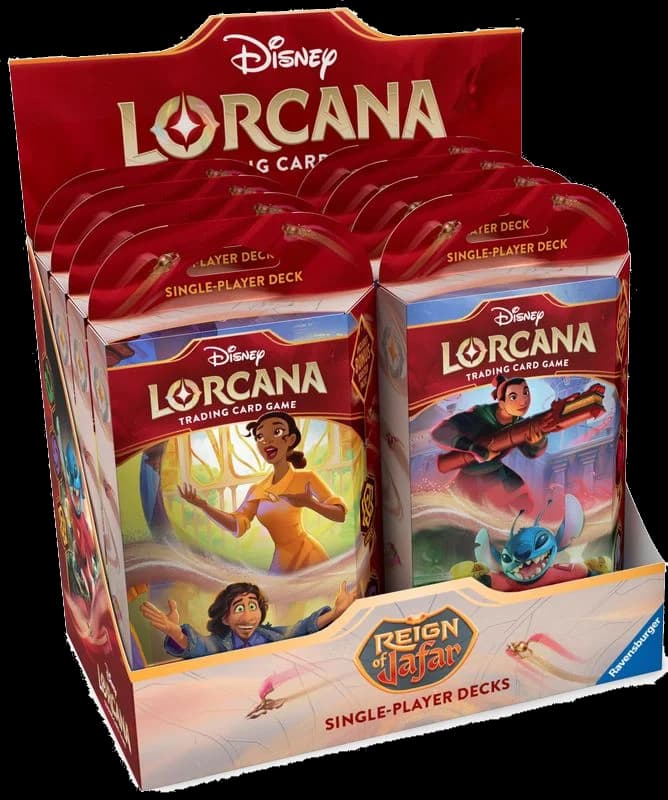 Disney Lorcana: Reign of Jafar Starter Deck Display