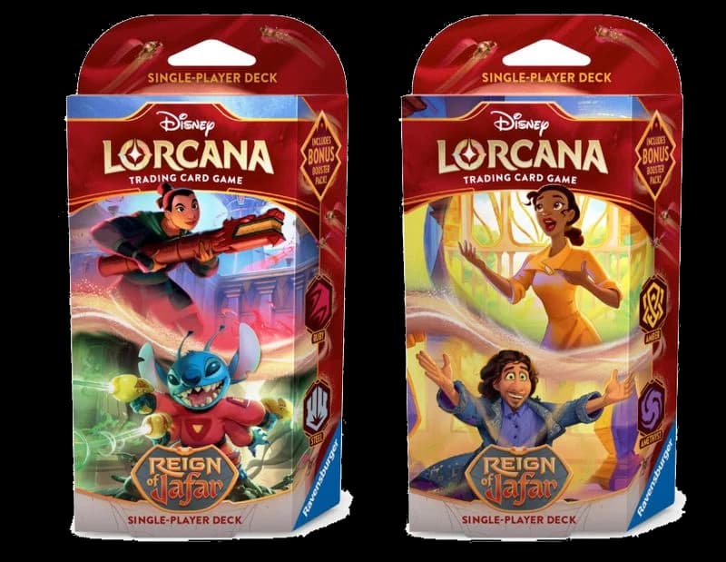 Disney Lorcana: Reign of Jafar Starter Deck [Set of 2]