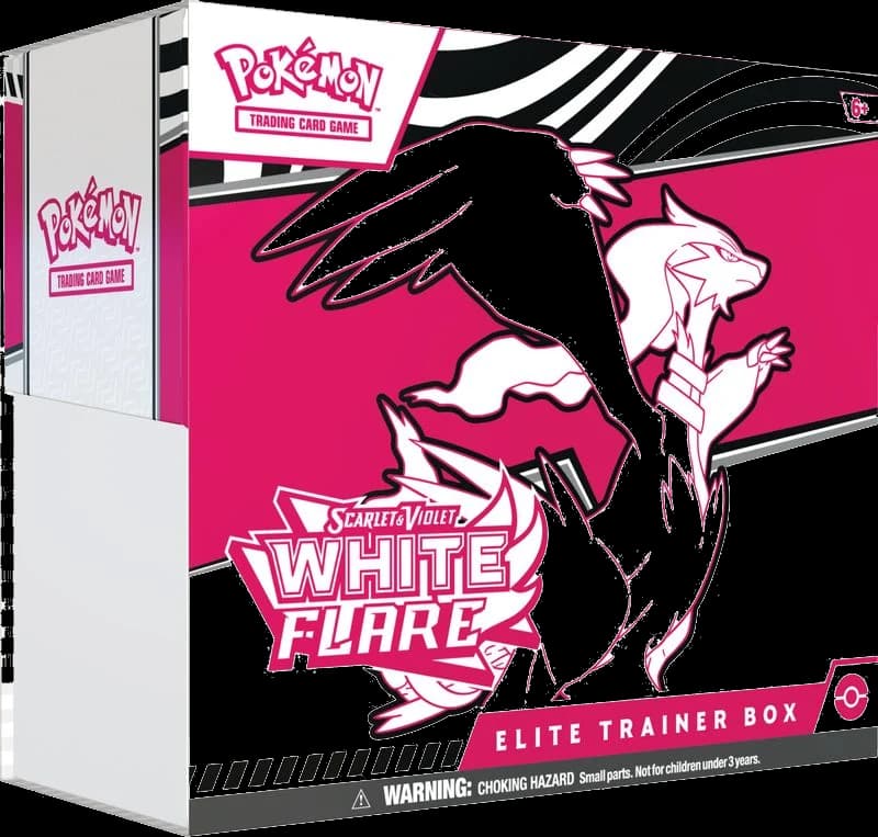 White Flare Elite Trainer Box