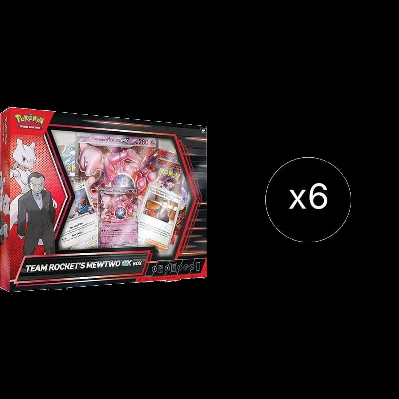 Team Rocket's Mewtwo ex Box Case