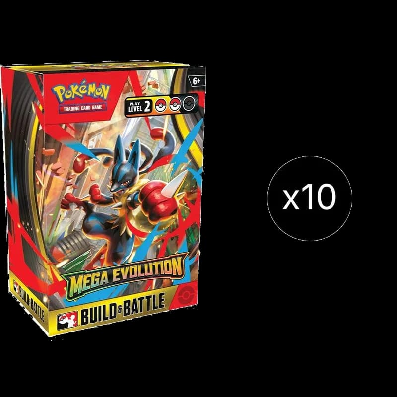 Mega Evolution Build & Battle Box Display