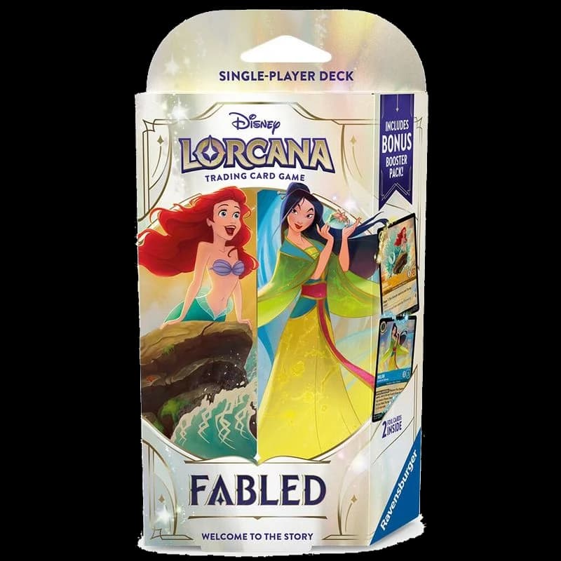 Disney Lorcana: Fabled Starter Deck (Amber & Sapphire)