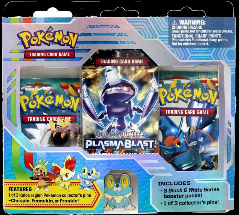 Collector's Pin Three Pack Blisters (Froakie)