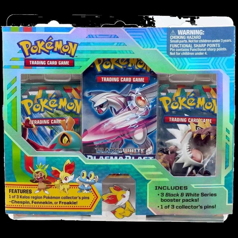 Collector's Pin Three Pack Blisters (Fennekin)