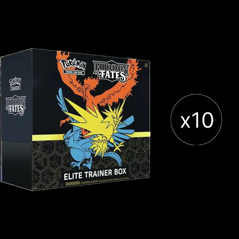 Hidden Fates Elite Trainer Box Case