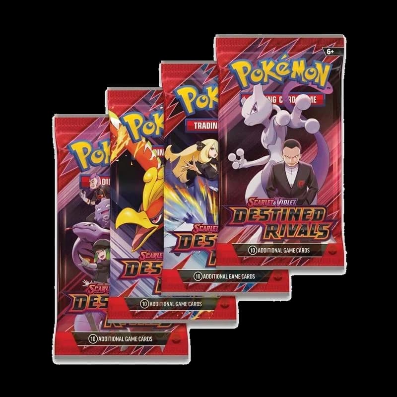 Destined Rivals Booster Pack Art Bundle [Set of 4]