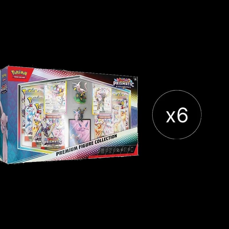 Prismatic Evolutions Premium Figure Collection Case