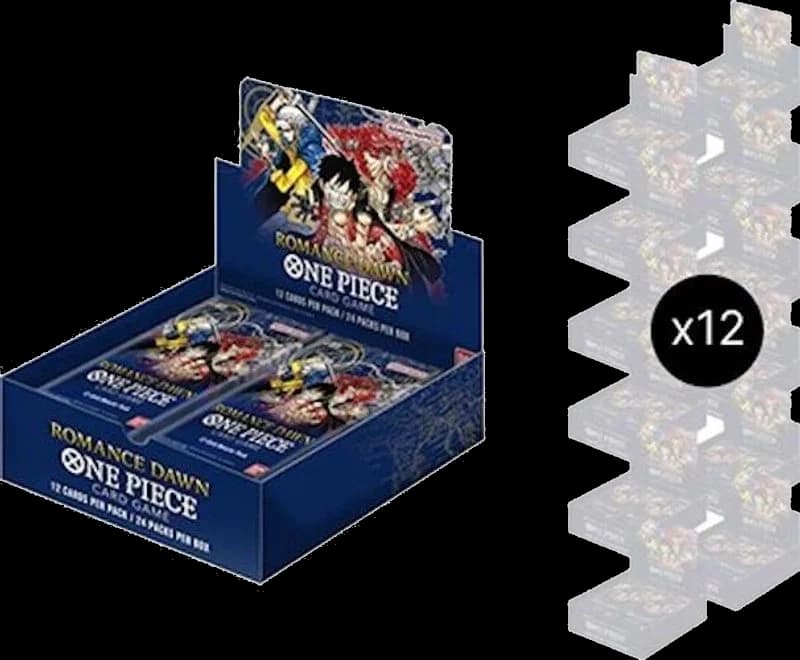 Romance Dawn - Booster Box Case (Wave 1 - Blue)