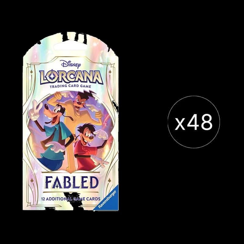 Disney Lorcana: Fabled Sleeved Booster Pack Case