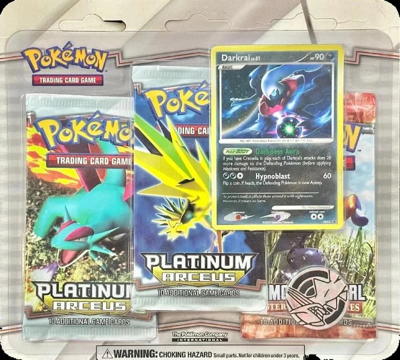Arceus 3 Pack Blister [Darkrai]