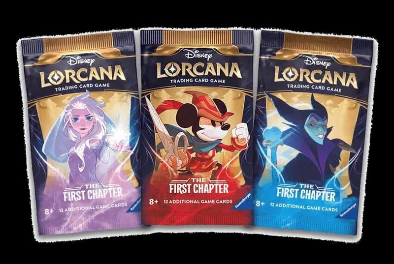 Disney Lorcana: The First Chapter Booster Pack Art Bundle [Set of 3]