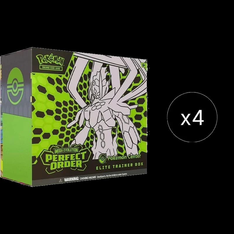 Perfect Order Pokemon Center Elite Trainer Box Case