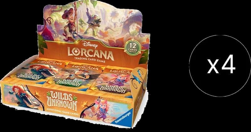 Disney Lorcana: Wilds Unknown Booster Box Case
