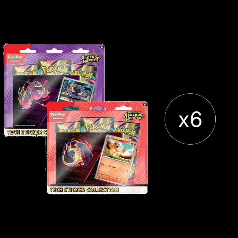 Mega Evolution: Ascended Heroes Tech Sticker Collection Case