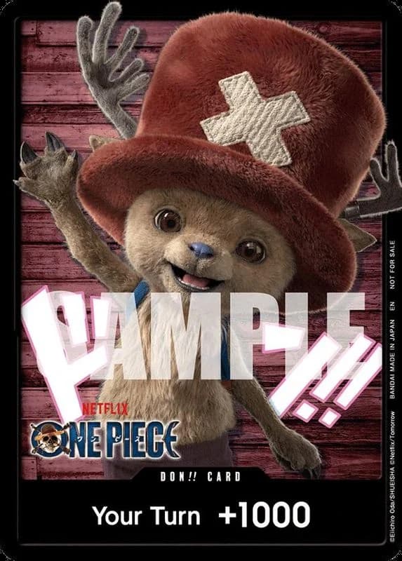 DON!! Card (Netflix Tony Tony.Chopper)