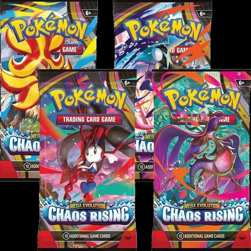 Chaos Rising Booster Pack Art Bundle [Set of 4]
