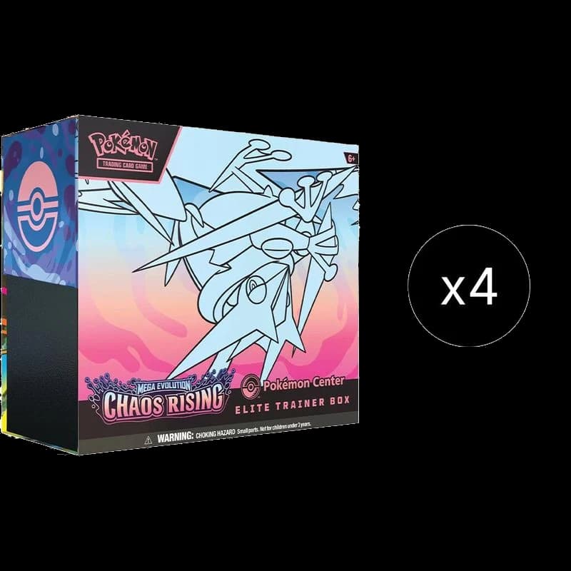 Chaos Rising Pokemon Center Elite Trainer Box Case