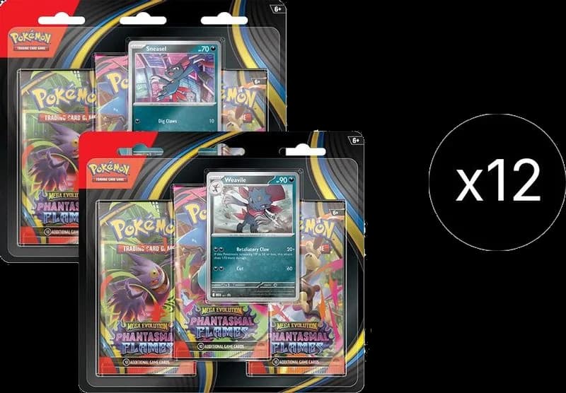 Phantasmal Flames 3-Pack Blister Case