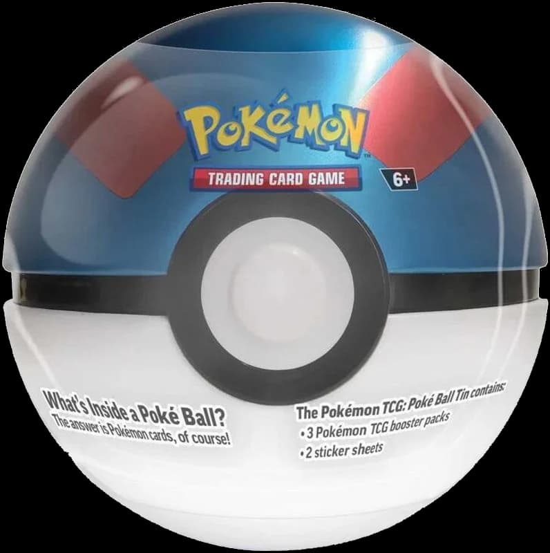 Pokemon - Poke Ball Tin - Great Ball (Q4 2025)