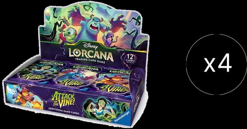 Disney Lorcana: Attack of the Vine! Booster Box Case