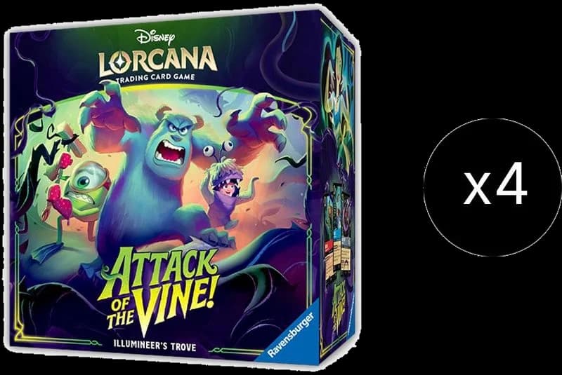 Disney Lorcana: Attack of the Vine! Illumineer's Trove Case