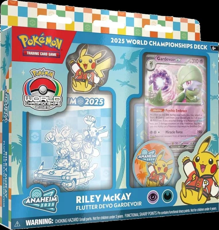 2025 World Championship Deck: Riley McKay (Flutter Devo Gardevoir)