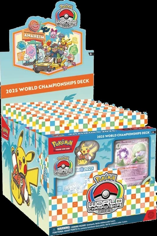 2025 World Championship Deck Display