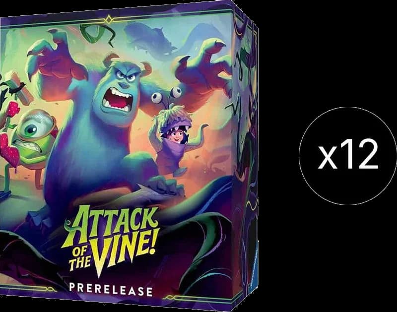 Disney Lorcana: Attack of the Vine! Prerelease Box Case