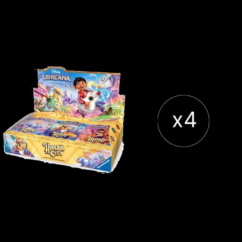 Disney Lorcana: Hyperia City Booster Box Case