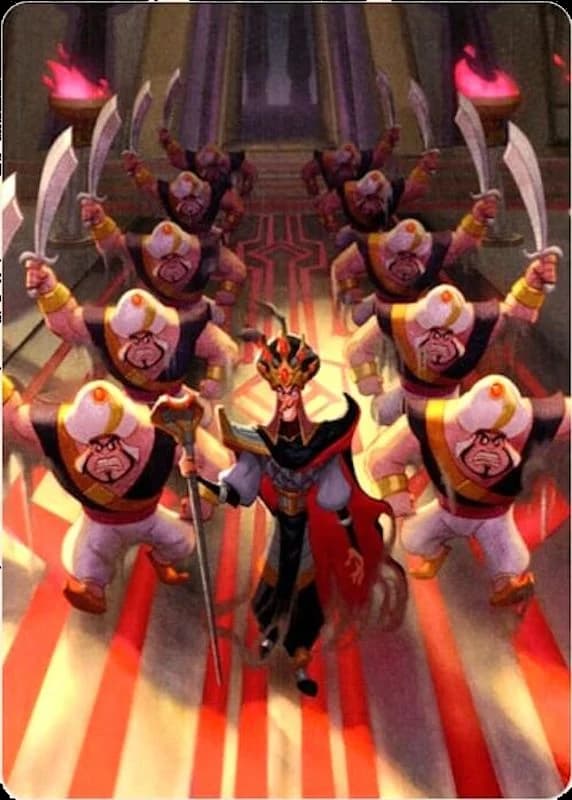 Reign of Jafar Puzzle Insert (Version 1 of 2) (Bottom Middle)